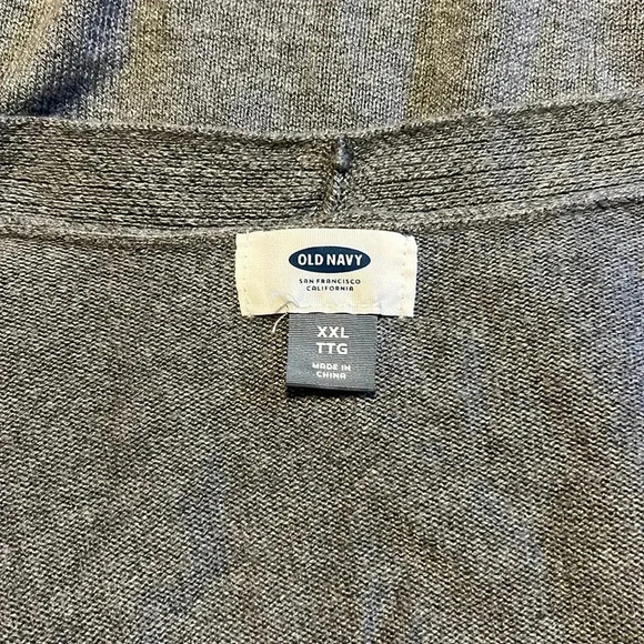 Old Navy Women's Long Sleeve Gray Open Cardigan 1054 - Picture 3 of 4